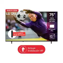 Falabella Televisor 75 pulgadas|4K UHD QNED MiniLED|75QNED70BSA|Incluye AI Magic Remote oferta