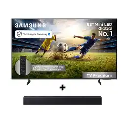 Falabella Televisor I Samsung I 55 Pulgadas I 4K I Mini LED I 75H + BARRA oferta