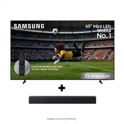 Falabella Televisor I Samsung I 65 Pulgadas I 4K I Mini LED I 75H + BARRA oferta