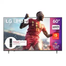 Falabella Televisor 60 Pulgadas|4K UHD LED|WebOS|LG Channels Gratis|60UA7500PSA oferta