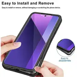 Falabella Estuche Protector Funda 2 En 1 360 Para Redmi note 13 pro plus 5g Azul oferta
