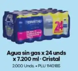 Surtimayorista Cristal agua sin gas oferta