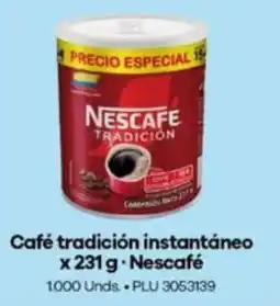 Surtimayorista Nescafé café tradición instantáneo oferta