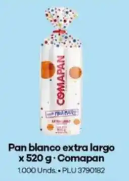 Surtimayorista Comapan pan blanco extra largo oferta