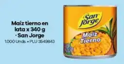 Surtimayorista San jorge maíz tierno en lata oferta