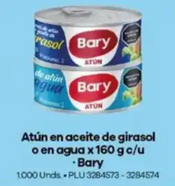 Surtimayorista Bary atún en aceite de girasol o en agua oferta