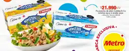 Metro Fourpacks de atún cuisine & co lomitos agua o aceite soya oferta