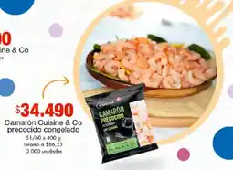 Metro Cuisine & Co camarón precocido congelado oferta