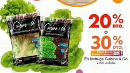 Metro Cuisine & Co en lechuga oferta