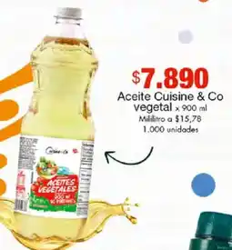 Metro Cuisine & Co aceite vegetal oferta