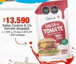 Metro Cuisine & Co salsa tomate doypack oferta