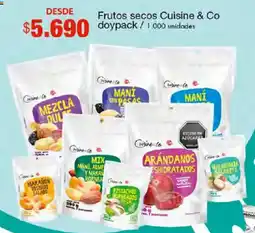 Metro Cuisine & Co frutos secos doypack oferta
