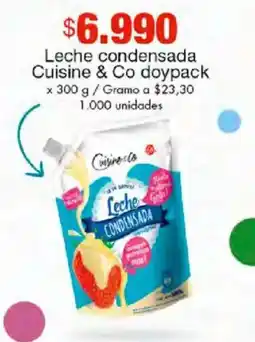 Metro Cuisine & Co leche condensada doypack oferta