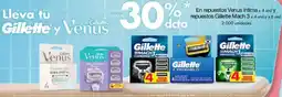Metro Gillette y venus en repuestos íntima oferta