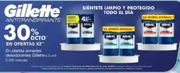 Metro Gillette en ofertas armadas desodorantes oferta