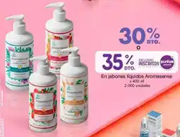 Metro Aromasense en jabones líquidos oferta