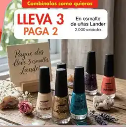 Metro Lander en esmalte de uñas oferta