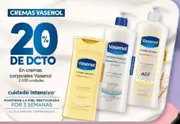 Metro Vasenol en cremas corporales oferta