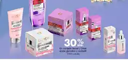 Metro L'oreal en cuidado facial ácido glycolico y revitalift oferta