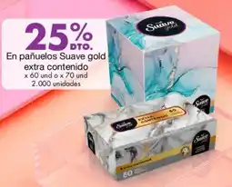 Metro Suave en pañuelos gold extra contenido oferta