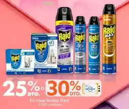 Metro Raid en insecticidas oferta