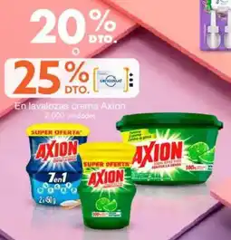Metro Axion en lavalozas crema oferta