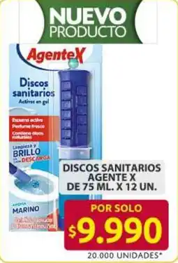 Ara Agente X discos sanitarios oferta