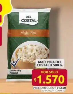 Ara Del costal maíz pira oferta