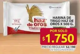 Ara Harina de trigo haz de oroz oferta