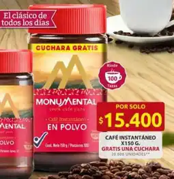 Ara Monumental café instantáneo oferta