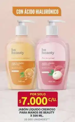 Ara Be beauty jabón líquido cremoso para manos oferta