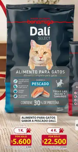 Ara Dalí alimento para gatos sabor a pescado oferta