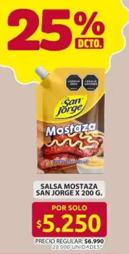 Ara San jorge salsa mostaza oferta
