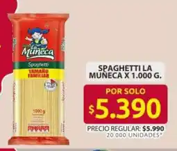 Ara La muñeca spaghetti oferta