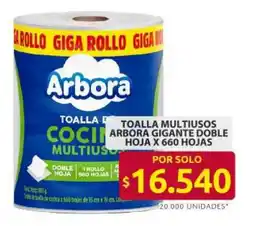 Ara Arbora toalla multiusos gigante doble hoja oferta