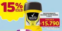 Ara Rexona desodorante v8 en barra oferta