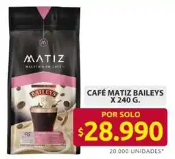 Ara Matiz café baileys oferta