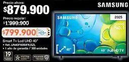 Jumbo Samsung smart tv led uhd 40" oferta
