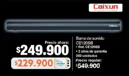 Jumbo Caixun barra de sonido CE120SB oferta