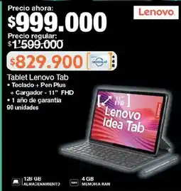 Jumbo Lenovo tablet oferta