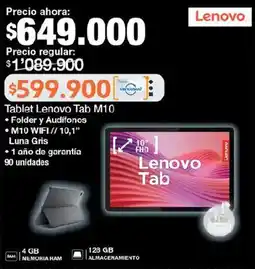 Jumbo Lenovo tablet tab M10 oferta