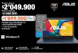 Jumbo Asus portátil vivobook 15 oferta