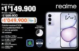 Jumbo Realme celular C100 oferta