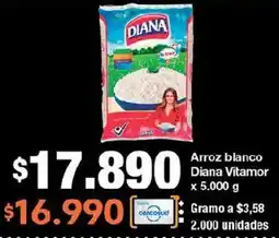Jumbo Diana vitamor arroz blanco oferta