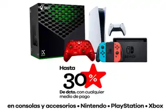 Nintendo, PlayStation, Xbox en consolas y accesorios