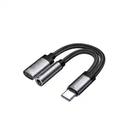 Falabella Cable Adaptador Usb Tipo C A 3.5 Mm Jack Audifonos + Usb C oferta