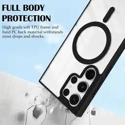 Falabella Estuche Protector Magsafe Carga Mágnetica Para Samsung S23 Ultra Negro oferta