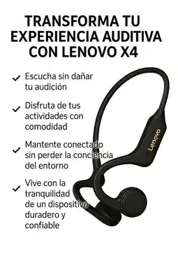 Falabella Combo dos audifonos de iphone X4 de conduccion osea oferta