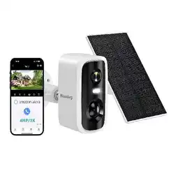 Falabella Cámara De Seguridad Solar Inalámbrica 2k Visión Nocturna oferta