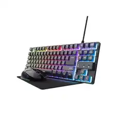 Falabella Combo 3 en 1 Teclado Alámbrico + Mouse Inalámbrico + Pad Mouse GXT 794 Negro oferta
